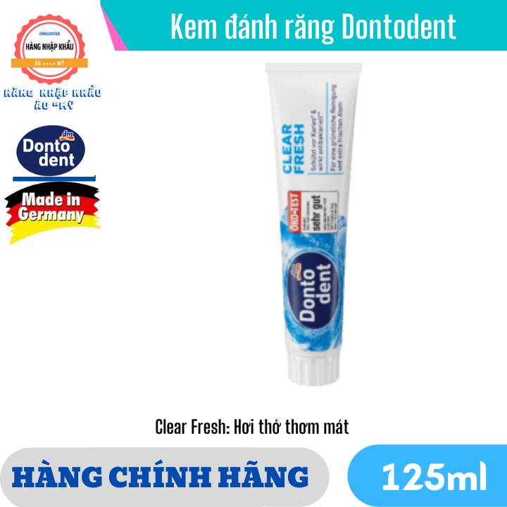 [HÀNG ĐỨC] Kem đánh răng Dontodent