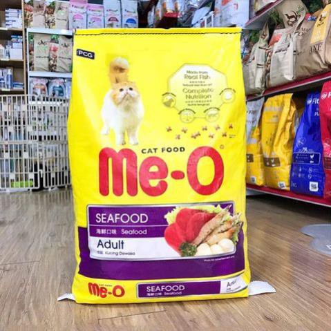 Hanpet.GV- Me- o KEOS bao 7kg Thức ăn dạng hạt cho mèo lớn vị CÁ NGỪ &amp; HẢI SẢN&amp;cá thu đồ ăn mèo trưởng thành