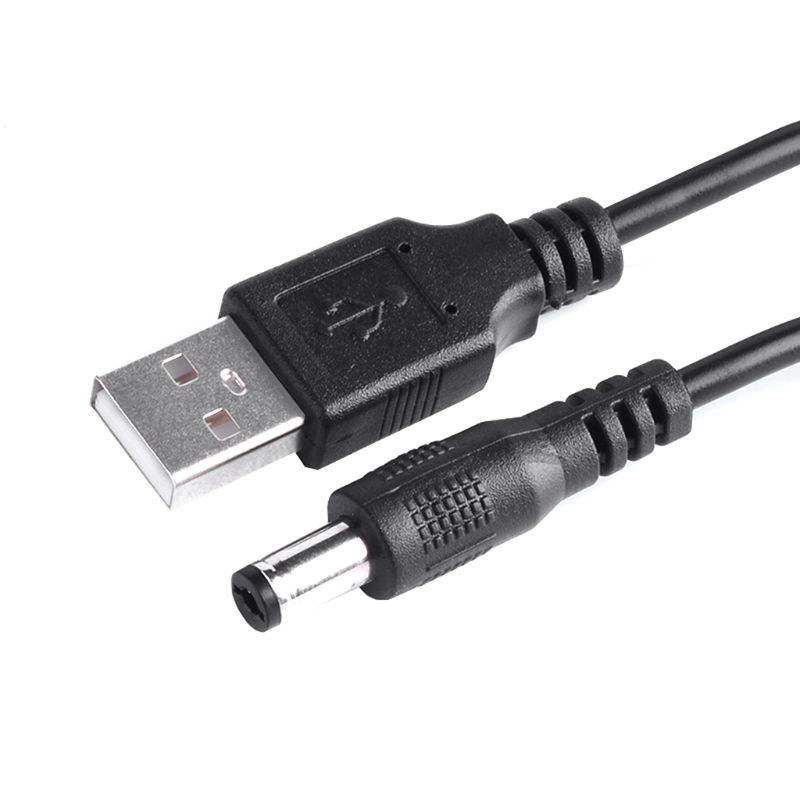 Dây Cáp Sạc Chuyển Đổi Từ Đầu Usb Sang Dc 5.5x2.1 mm Dc5V