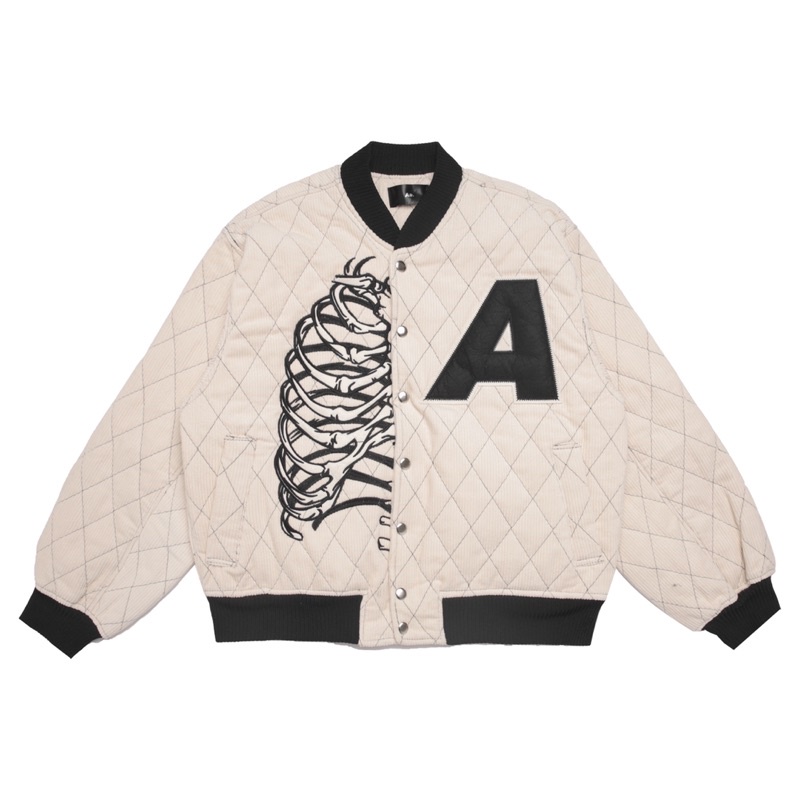 ÁO KHOÁC - SKELETON CROP BOMBER V2 // BLACK