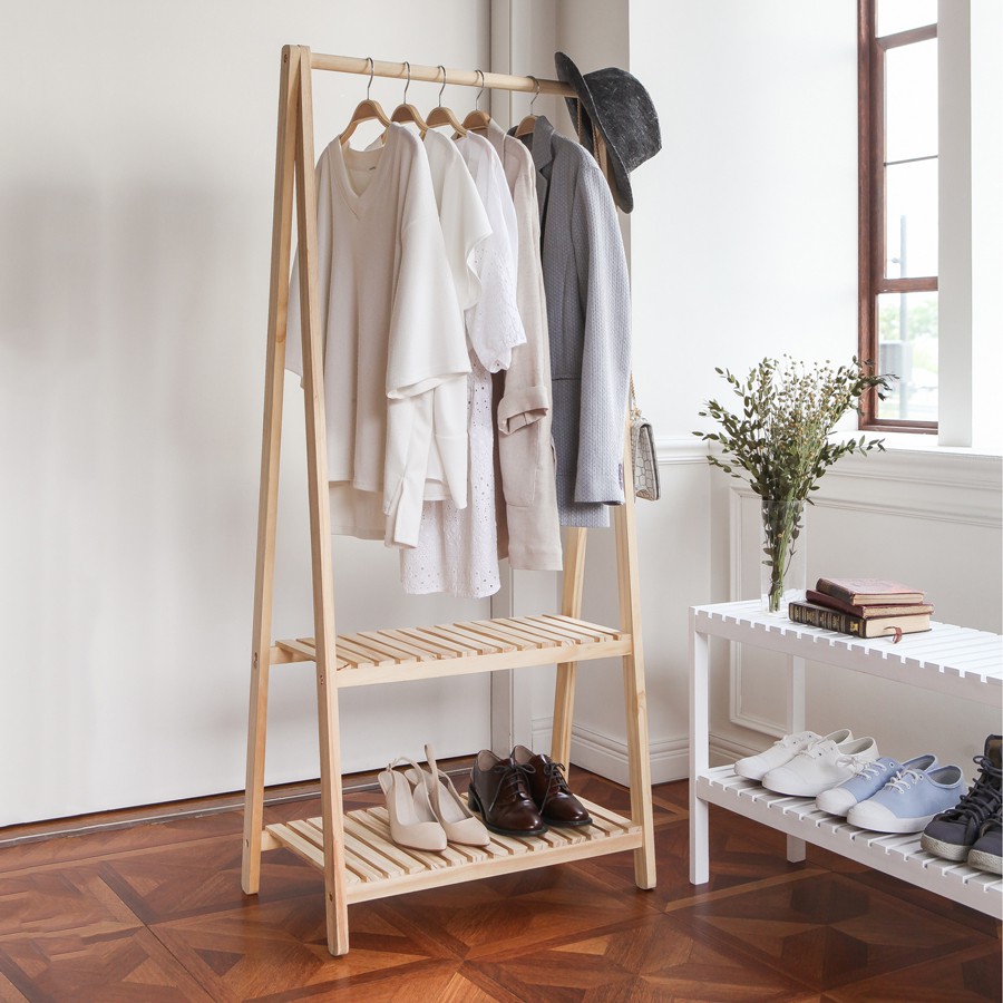 Giá Treo Quần Áo Gỗ 2 Tầng Size M A Hanger 2FM BEYOURs