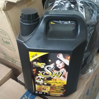 Nước giặt xả SPj của Thái Lan can 5lít màu đen