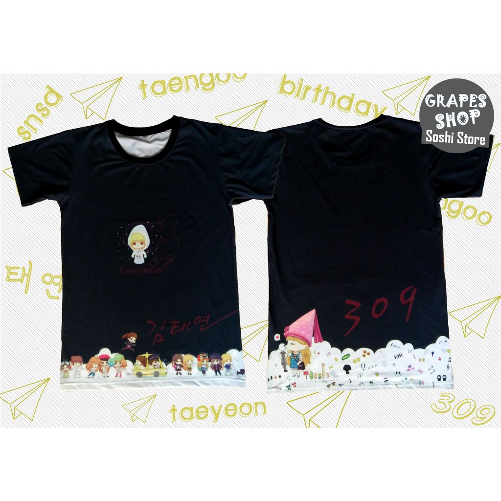 [Taeyeon] Áo chibi Taeyone 3D