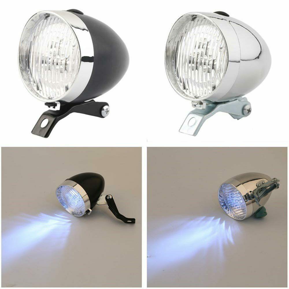 Đèn Pha 3-LED Phong Cách Retro Dành Cho Xe Đạp