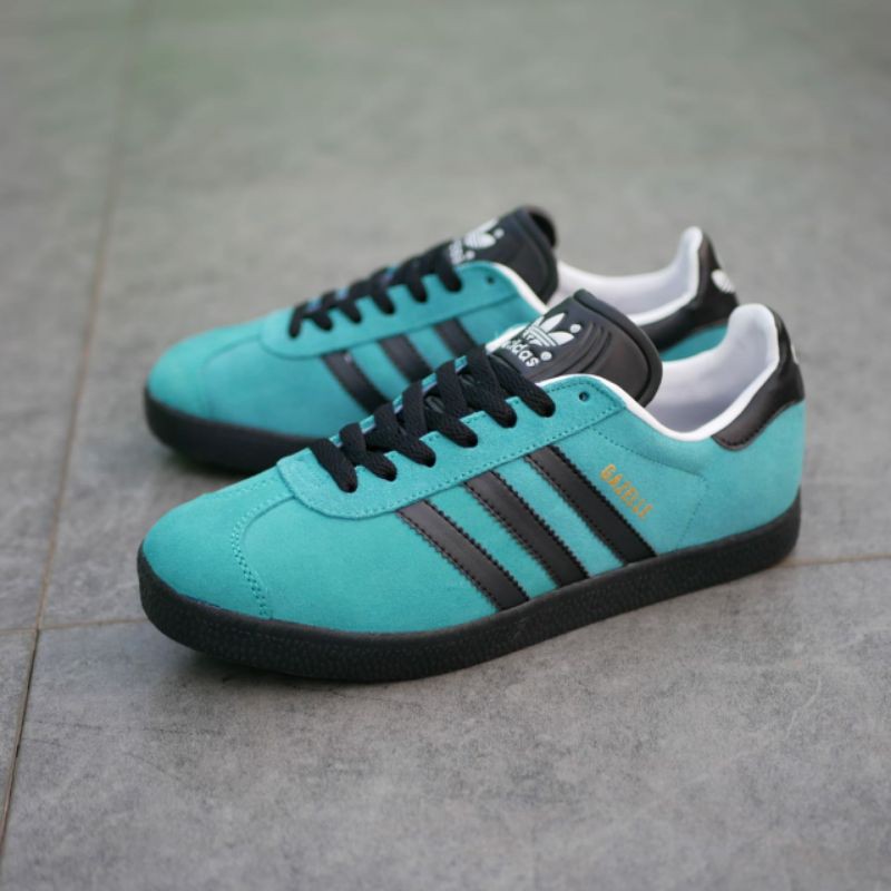 Giày Thể Thao Adidas Gazelle Truqoise Tosca Màu Đen Chính Hãng