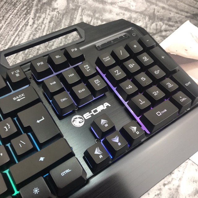 Bộ Bàn Phím Chuột Giả Cơ Gaming E-Dra EK700 Có Đèn Led 9 Chế Độ | BigBuy360 - bigbuy360.vn