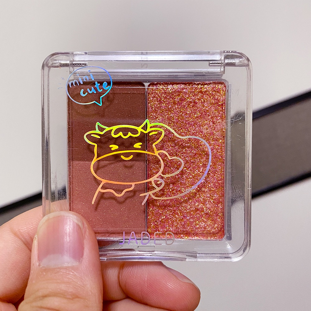 Bảng Phấn Mắt Ba Màu Thiết Kế Nhỏ Gọn Dễ Thương