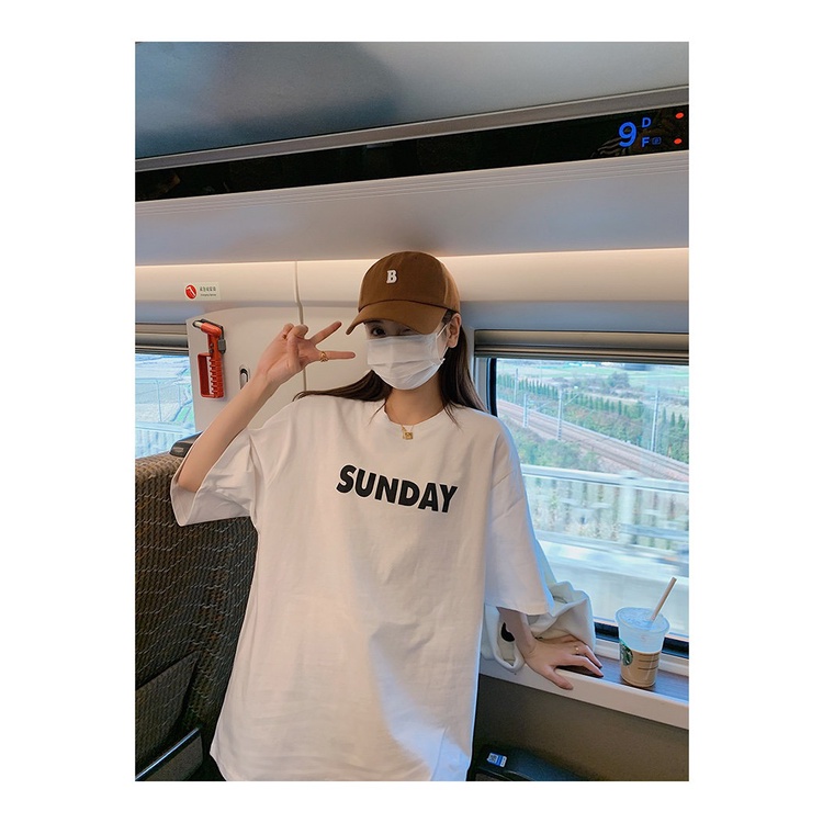 NRVP Áo Thun Mùa Hè Tay Cộc Oversize In Họa Tiết Phong Cách Hàn Quốc Cho Nam / Nữ