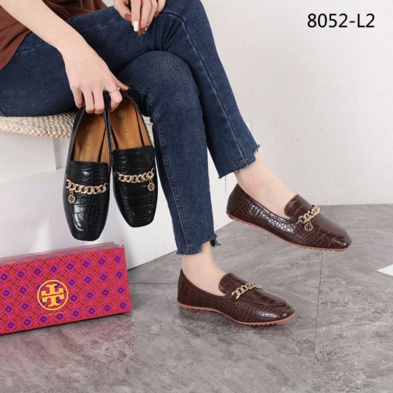 Giày Lười Da Cá Sấu Hiệu Quả 8052-L2