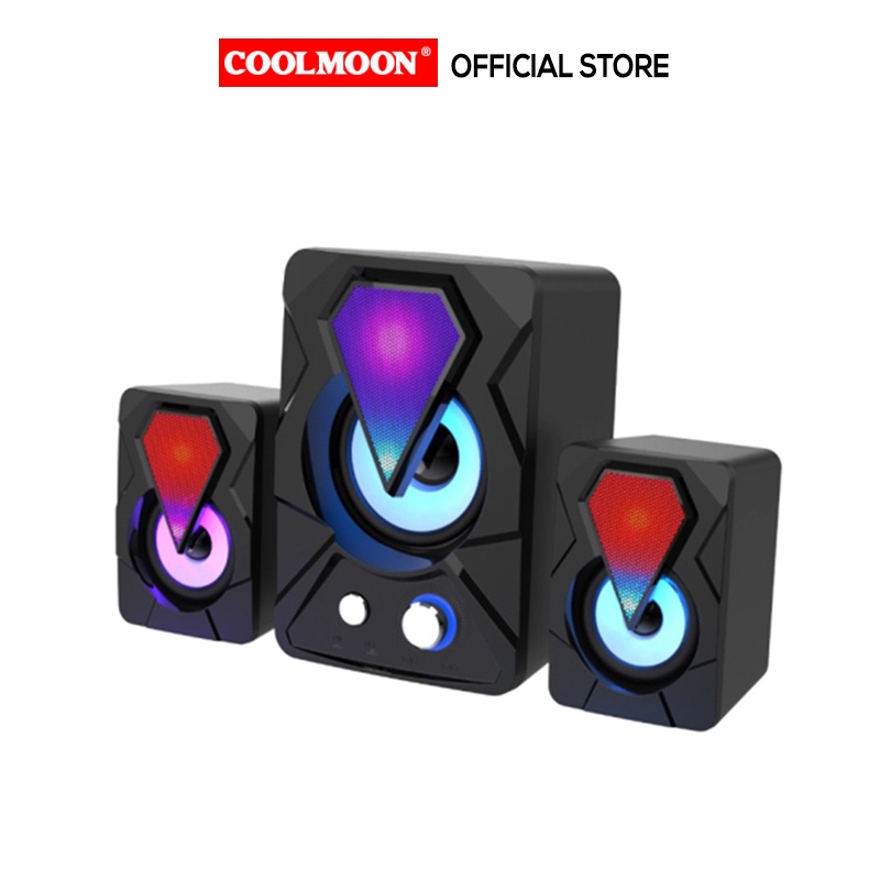 Loa Vi Tính 2.1 YST-1306 Bass Siêu Trầm - Led RGB