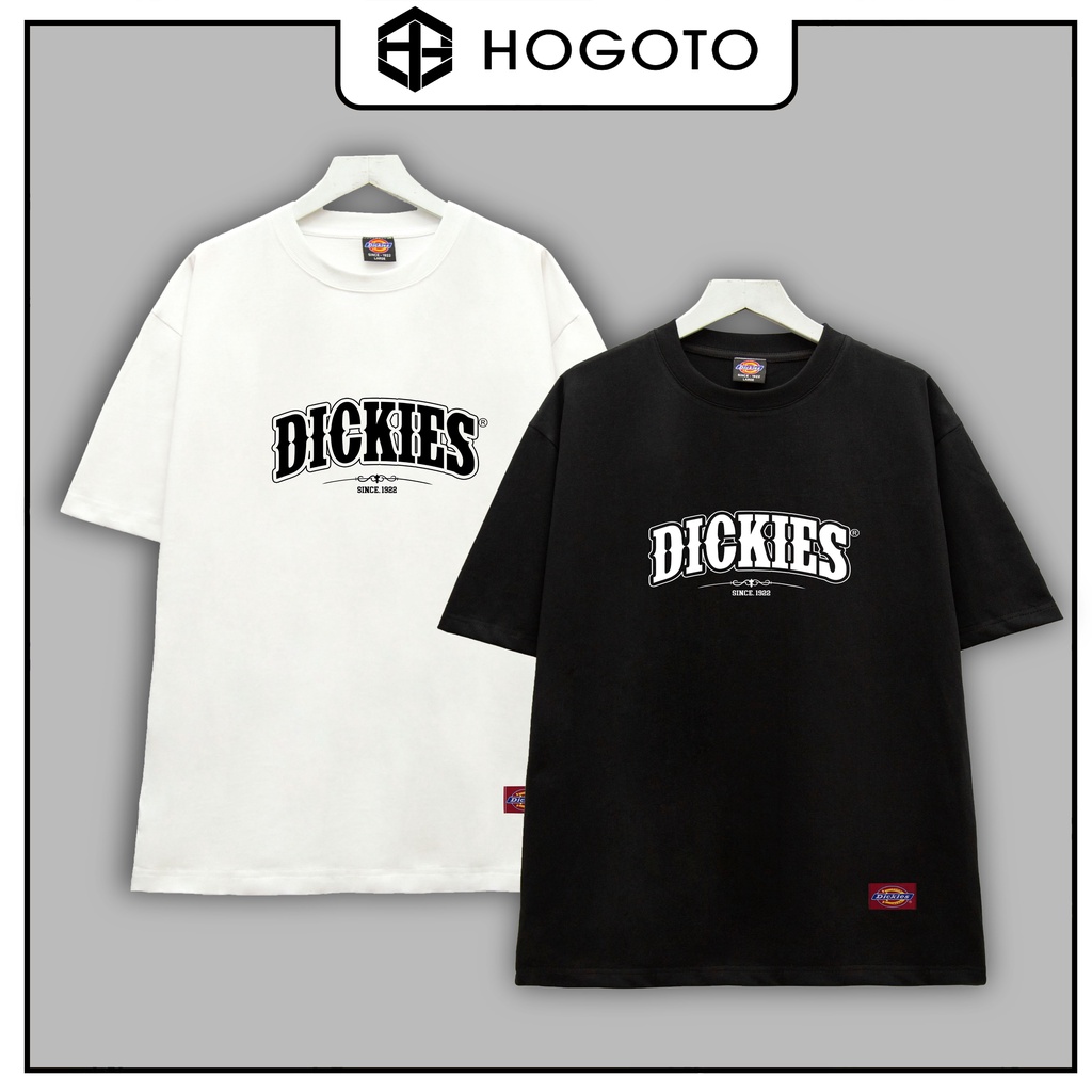 Áo thun DICKIES CONG 1922 Hogoto shop , Áo thun unisex nam nữ from rộng oversize chất liệu 100% cotton