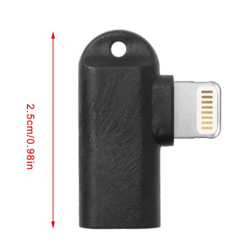 WINGO 90 Degree Micro USB Female To Lightning Male Data Charge Converter For ip
