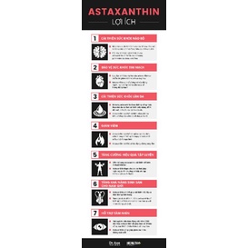 Tinh Chất Astaxanthin 8mg Chống Lão Hóa Đẹp Da, Tăng Cơ Sức Bền, Tăng Hấp Thu Micro ingredient