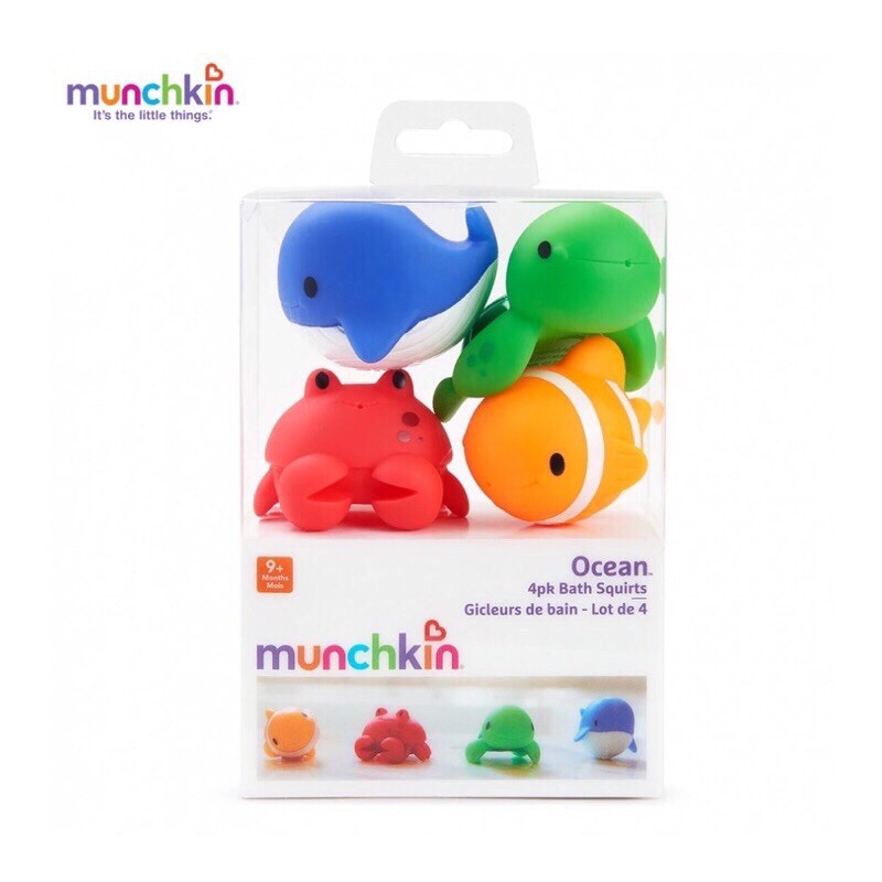 Bộ Đồ Chơi Sinh Vật Biển Munchkin