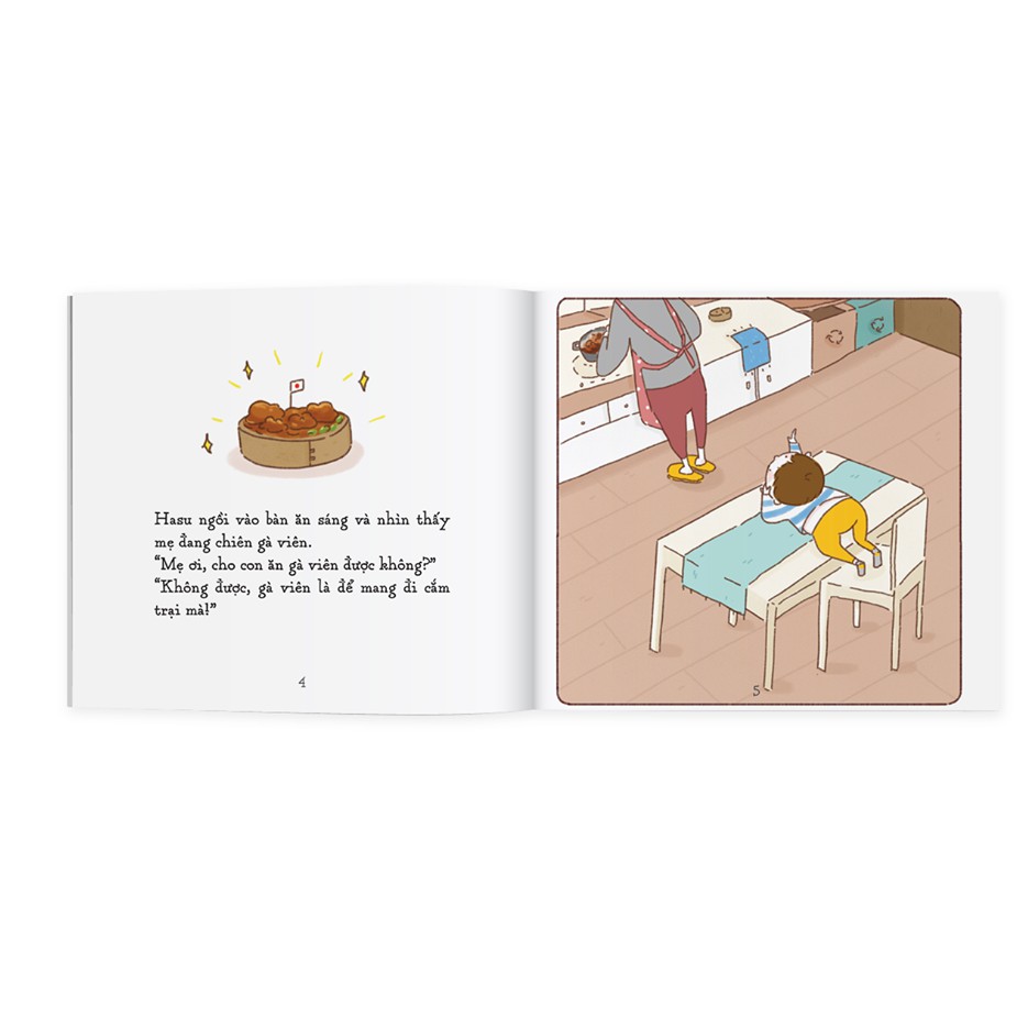 Sách Ehon - Những câu chuyện kỳ lạ của Hasu | BigBuy360 - bigbuy360.vn