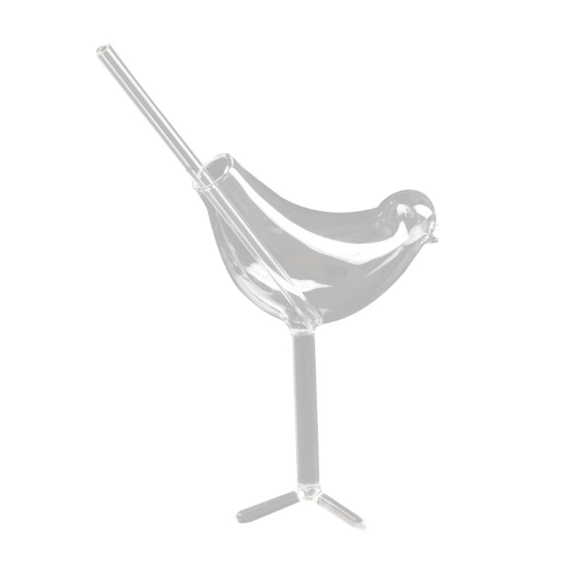 Ly Thủy Tinh Uống Rượu Cocktail Hình Chú Chim Độc Đáo