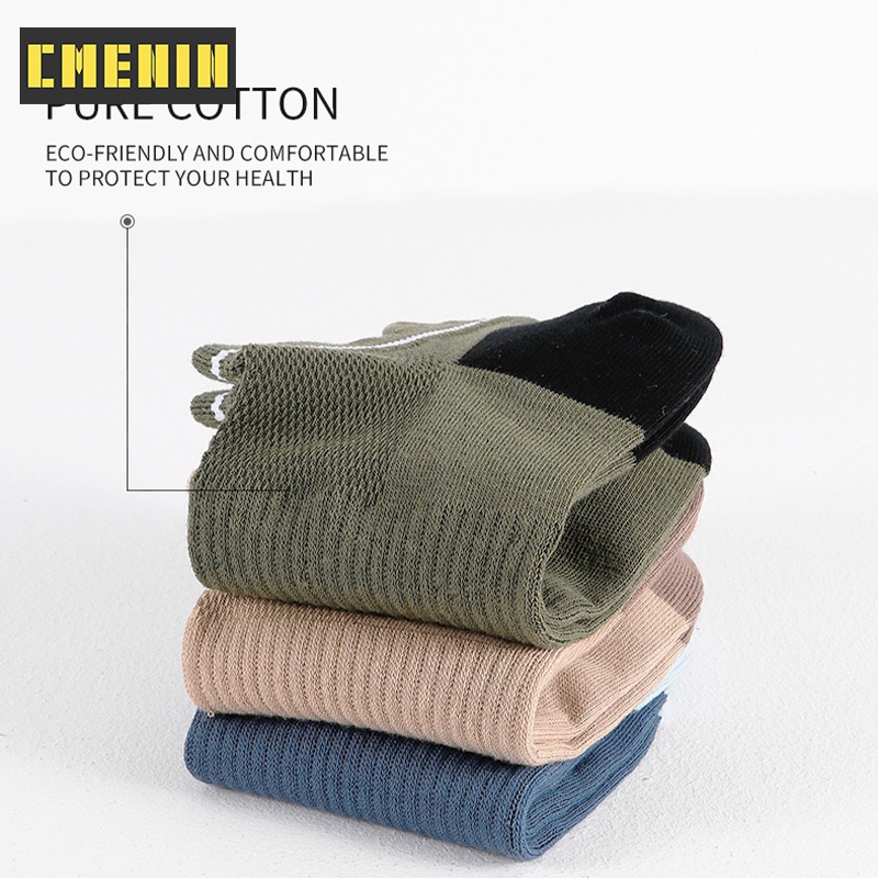 Bộ 5 Đôi Vớ Thể Thao Bằng Cotton Thời Trang Cho Nam MQL1A20068