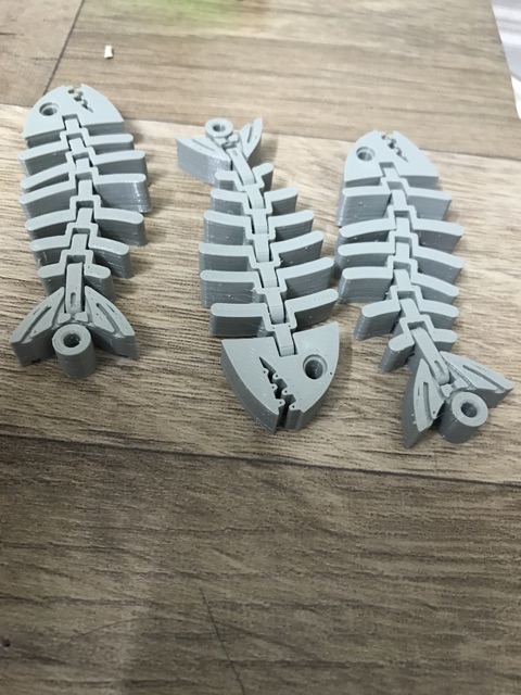 Combo 3 Xương cá - sản phẩm in 3d
