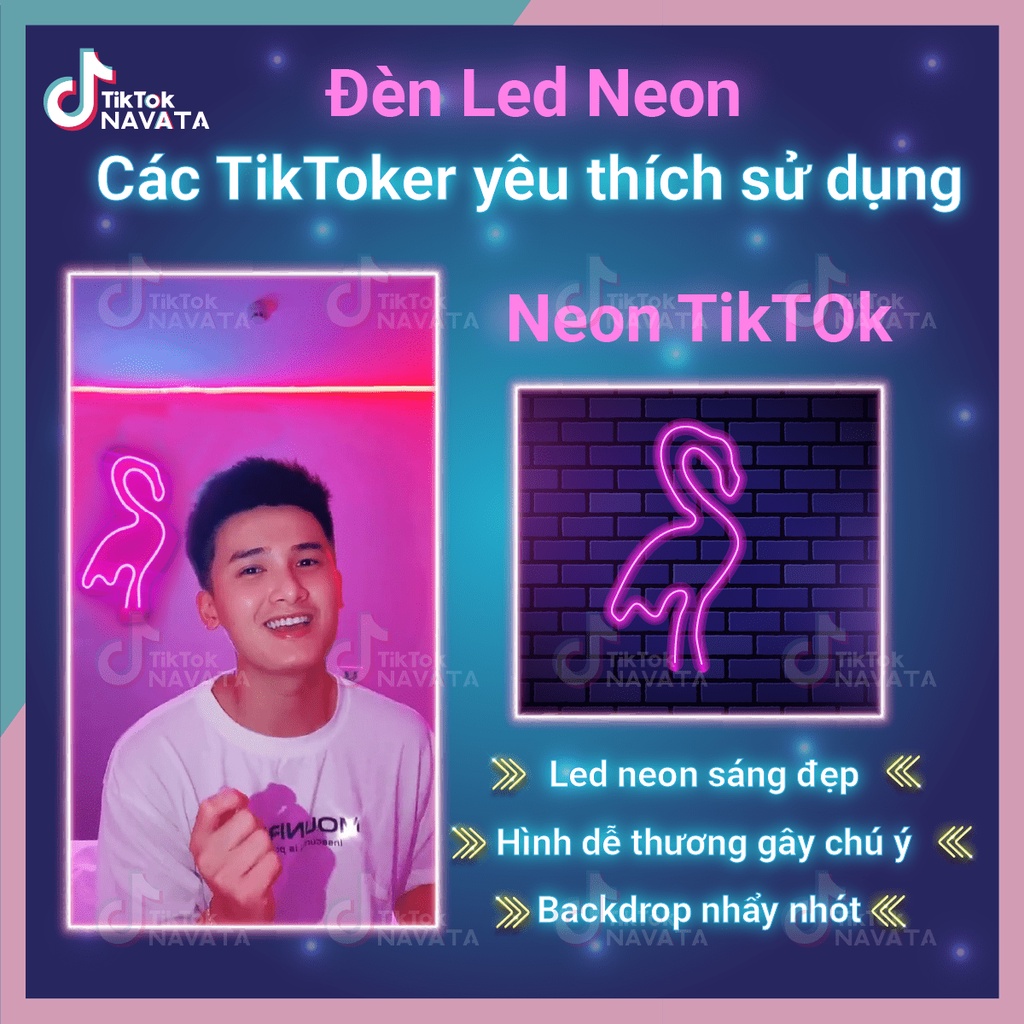 ĐÈN NEON SIGN LED NEON TIKTOK NHIỀU MẪU, ĐÈN TRANG TRÍ, DECOR PHÒNG NGỦ, PHÒNG KHÁCH, QUÁN CAFE