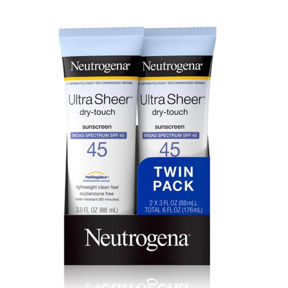 [DATE 2023] Kem Chống Nắng Neutrogena SPF 45 Ultra Sheer Dry Touch