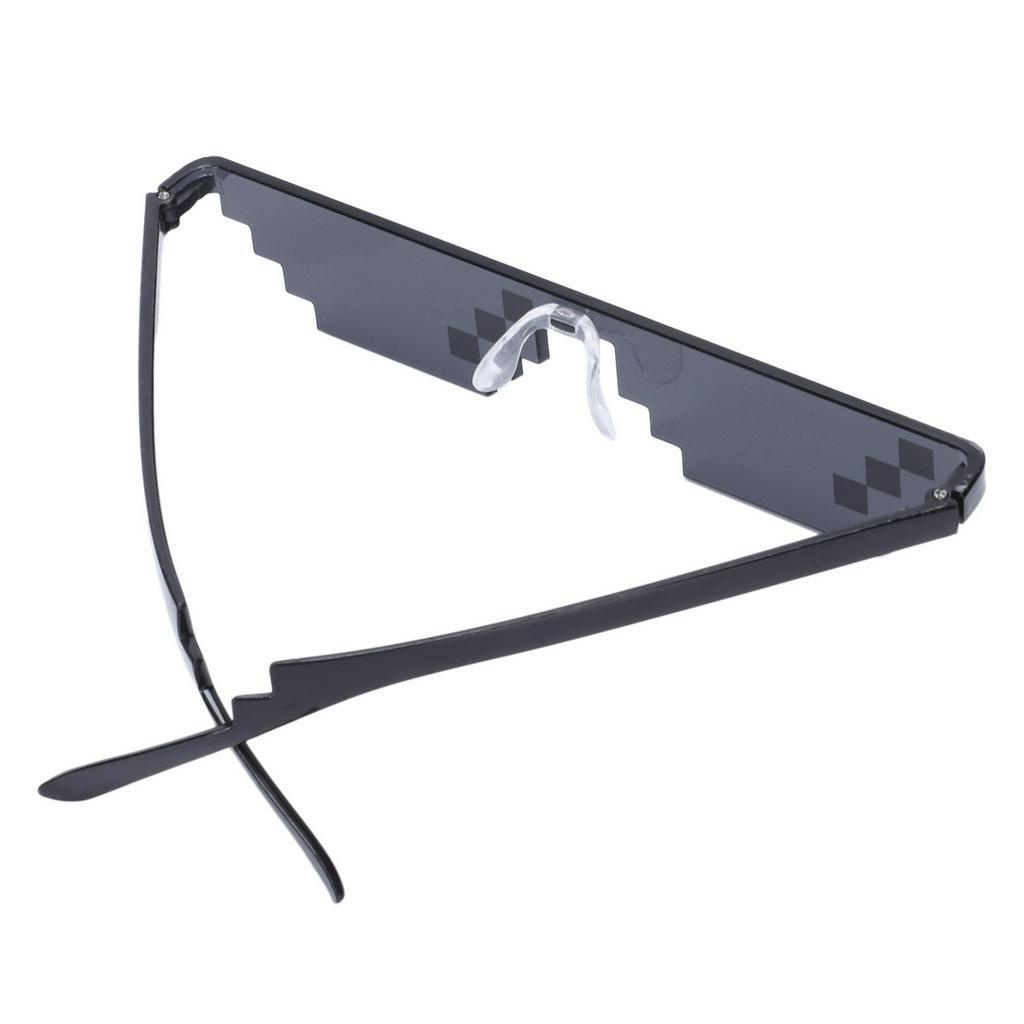 Kính Mát Thug Life Hóa Trang Nhật Bản Màu Đen