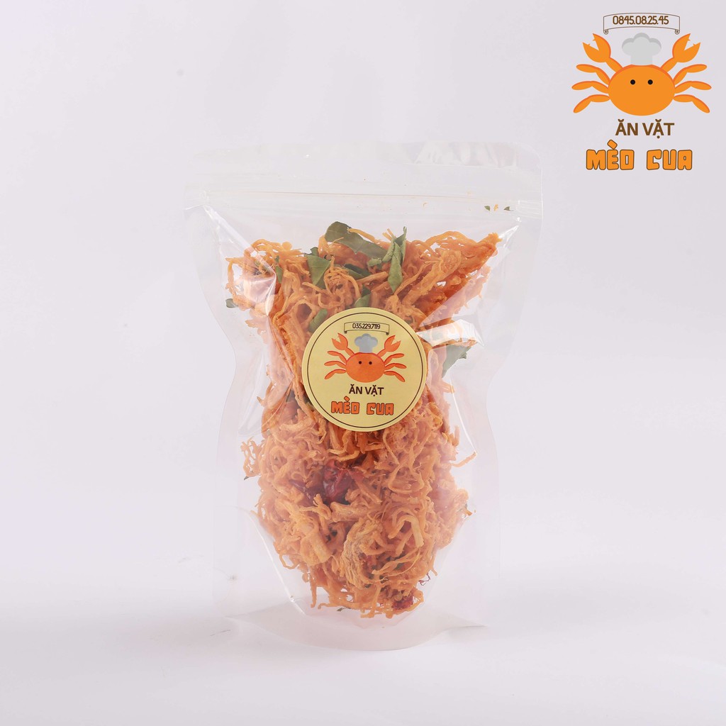 Khô Gà Xé Cay 02 Vị: Khô Gà Lá Chanh, Khô Gà Bơ Tỏi - Ăn Vặt Mèo Cua | BigBuy360 - bigbuy360.vn