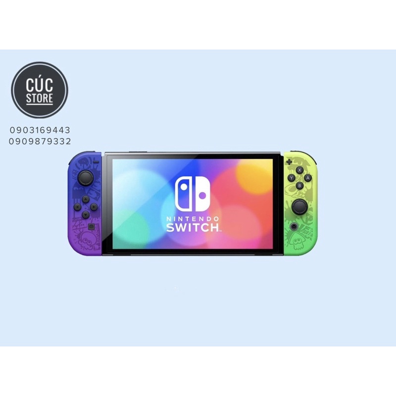Máy Chơi Game Nintendo Switch OLED model - Splatoon 3 Edition