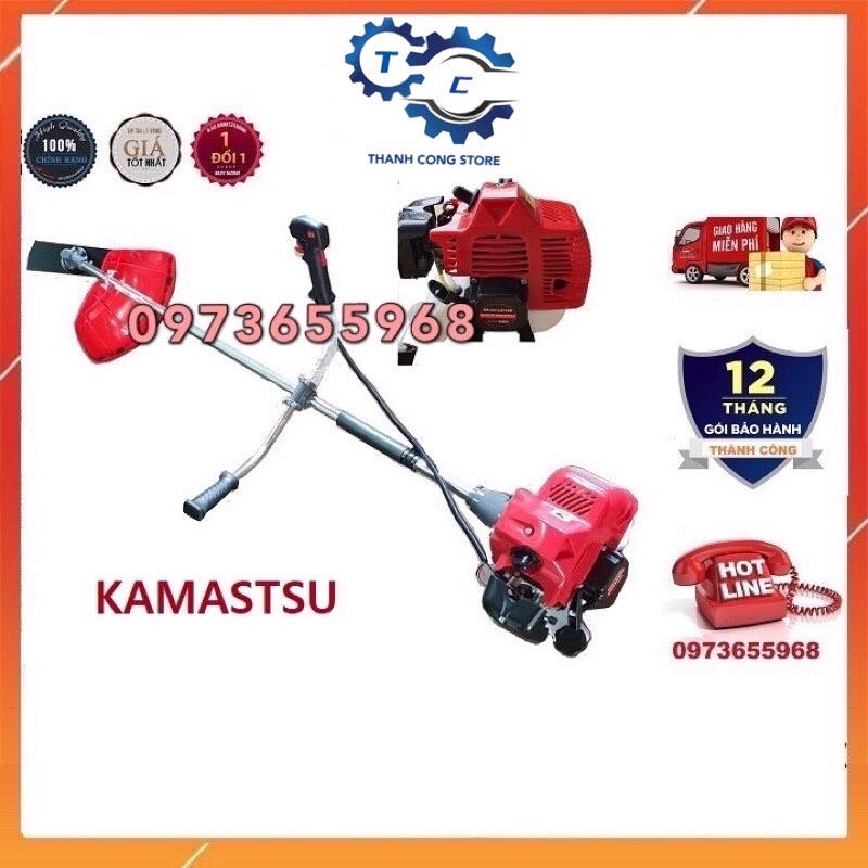 máy cắt cỏ kamastsu  KM 330 ( hàng CHÍNH HÃNG ) ĐỘNG CƠ 2 THÌ , SIÊU KHỎE, SIÊU BỀN