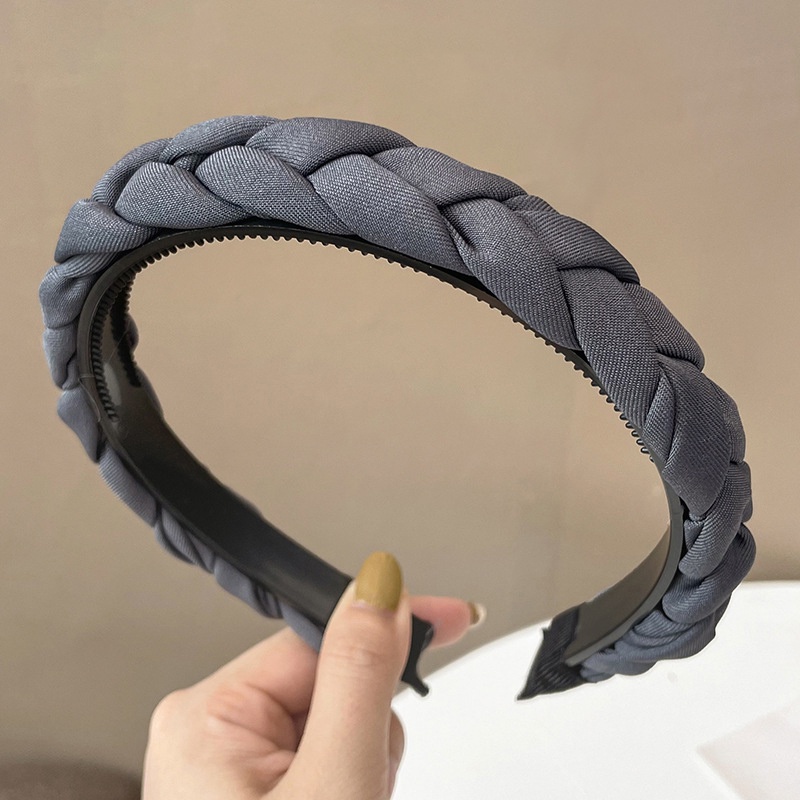Cài tóc Haimeikang thiết kế đơn giản bằng satin thời trang Hàn Quốc