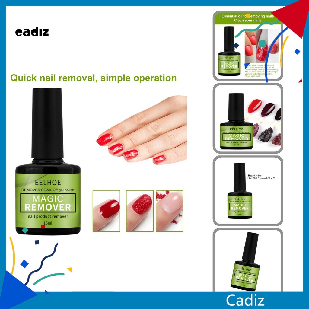 [Hàng mới về] Gel tẩy sơn móng tay nhẹ nhàng tiện lợi dành cho phái đẹp