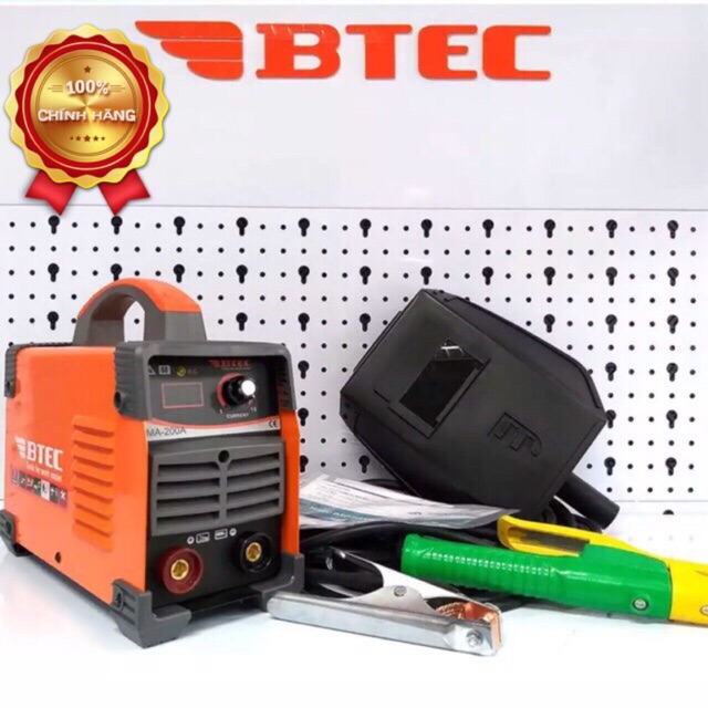 Máy hàn điện tử BTEC MMA - 200A / Công Ty Bảo Hành 12 Tháng