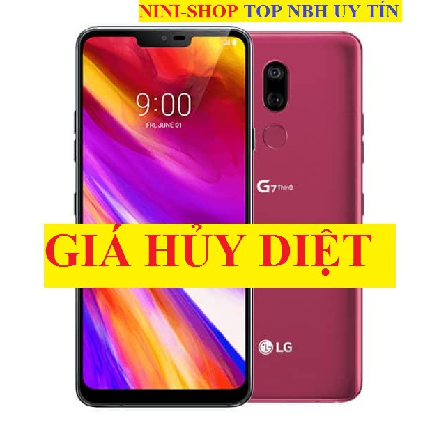 Điện thoại LG G7 ThinQ 2sim ram 4G-64G mới, chiến PUBG-LIÊN QUÂN-FREE FIRE