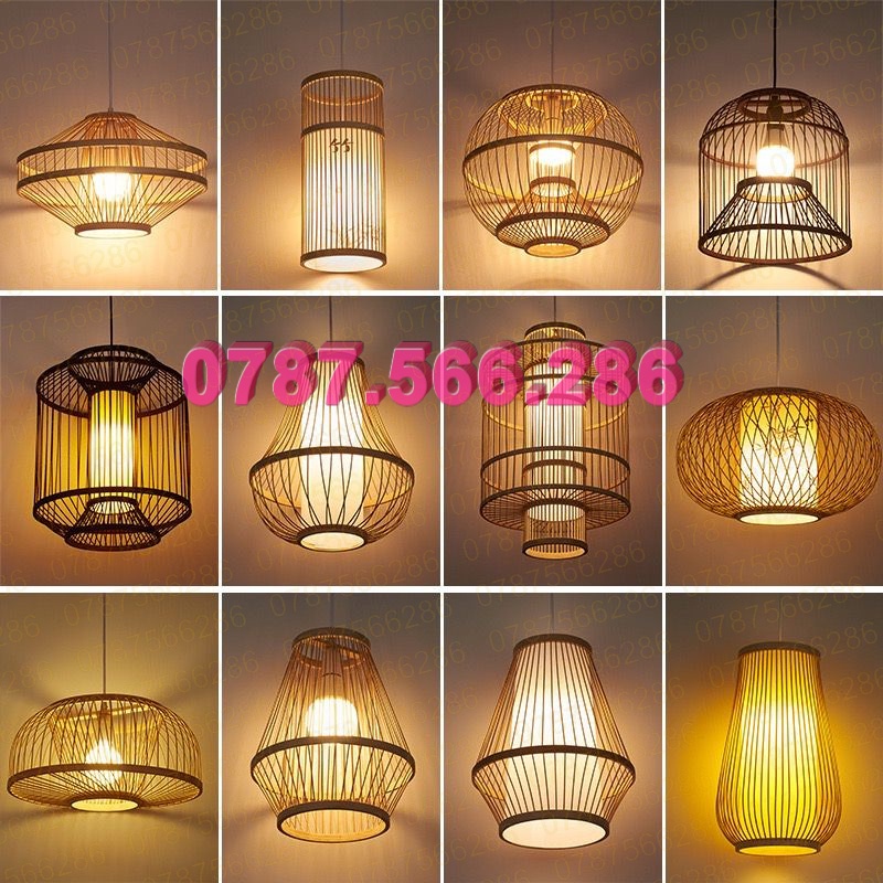 Đèn lồng mây tre đan giá xưởng tư vấn zalooo 0787566286
