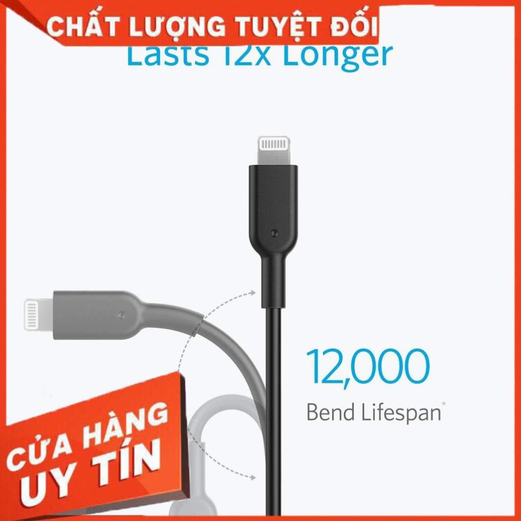 Dây cáp sạc siêu nhanh 87W Type-C PD 3.1 to Lightning dài 180CM hiệu ANKER Powerline+ II cho iPhone / iPad - Chính hãng