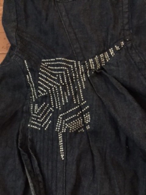 Đầm jeans đuôi cá 2 dây