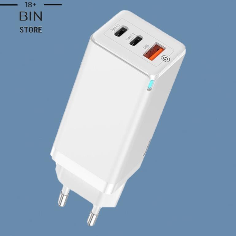 Củ Sạc Nhanh Gan2 Pro 65w Baseus -  - Sạc nhanh cho Điện Thoại /Máy Tính Bảng /Laptop - Chính hãng