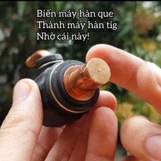 Giắc chuyển máy hàn que sang máy hàn tig 35 - 50 Giắc máy hàn