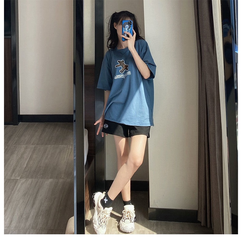 Mới Bộ Đồ Ngủ Ngắn Tay Form Rộng Phong Cách Hàn Quốc Dành Cho Nữ Thời Trang | BigBuy360 - bigbuy360.vn