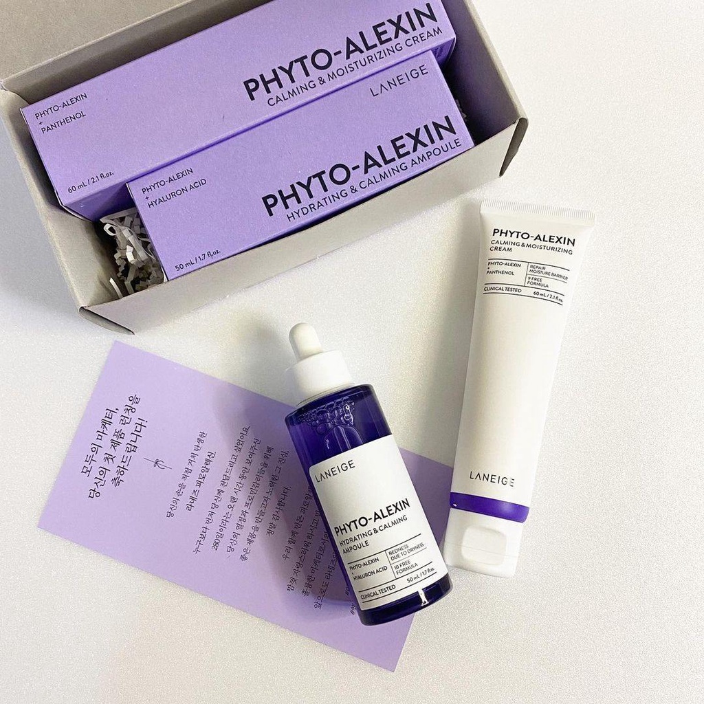 Dòng Dưỡng Ẩm Phục Hồi Da Laneige Phyto-Alexin Mini size