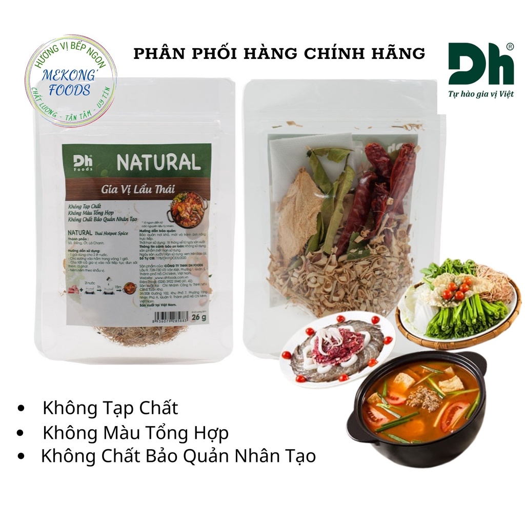 Combo 2 Gói Gia Vị Nấu Lẩu Thái NATURAL