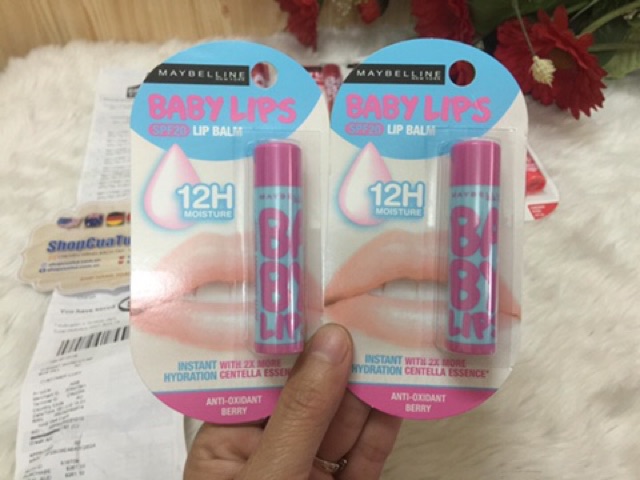 💄SON DƯỠNG ẨM CÓ MÀU baby lips maybeline siêu đẹp 🍒