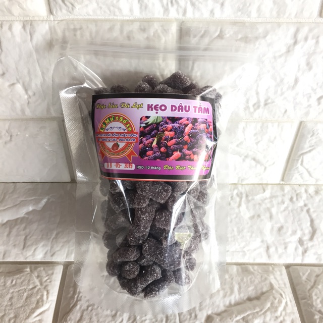 Kẹo dâu tằm DLFresh kẹo dâu tằm ngào đường 500g