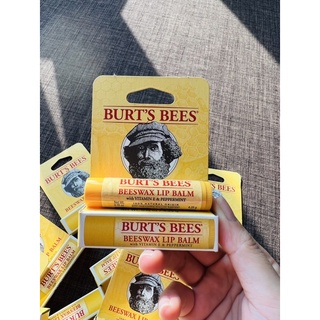 Son dưỡng Burt's Bees Beeswax Úc - Đủ Bill