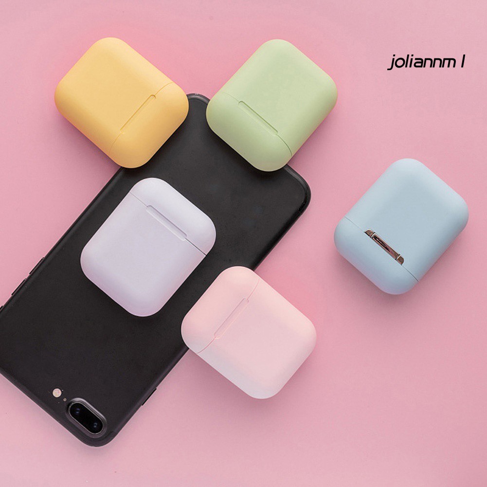 Tai Nghe Bluetooth 5.0 Không Dây Jm Inpods12 Hình Bánh Macaron Điều Khiển Cảm Ứng