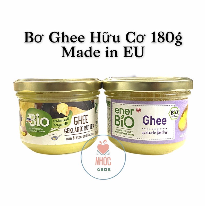 ✙[date 2023[ Bơ Ghee hữu cơ Bio 180g Đức (chuẩn air)