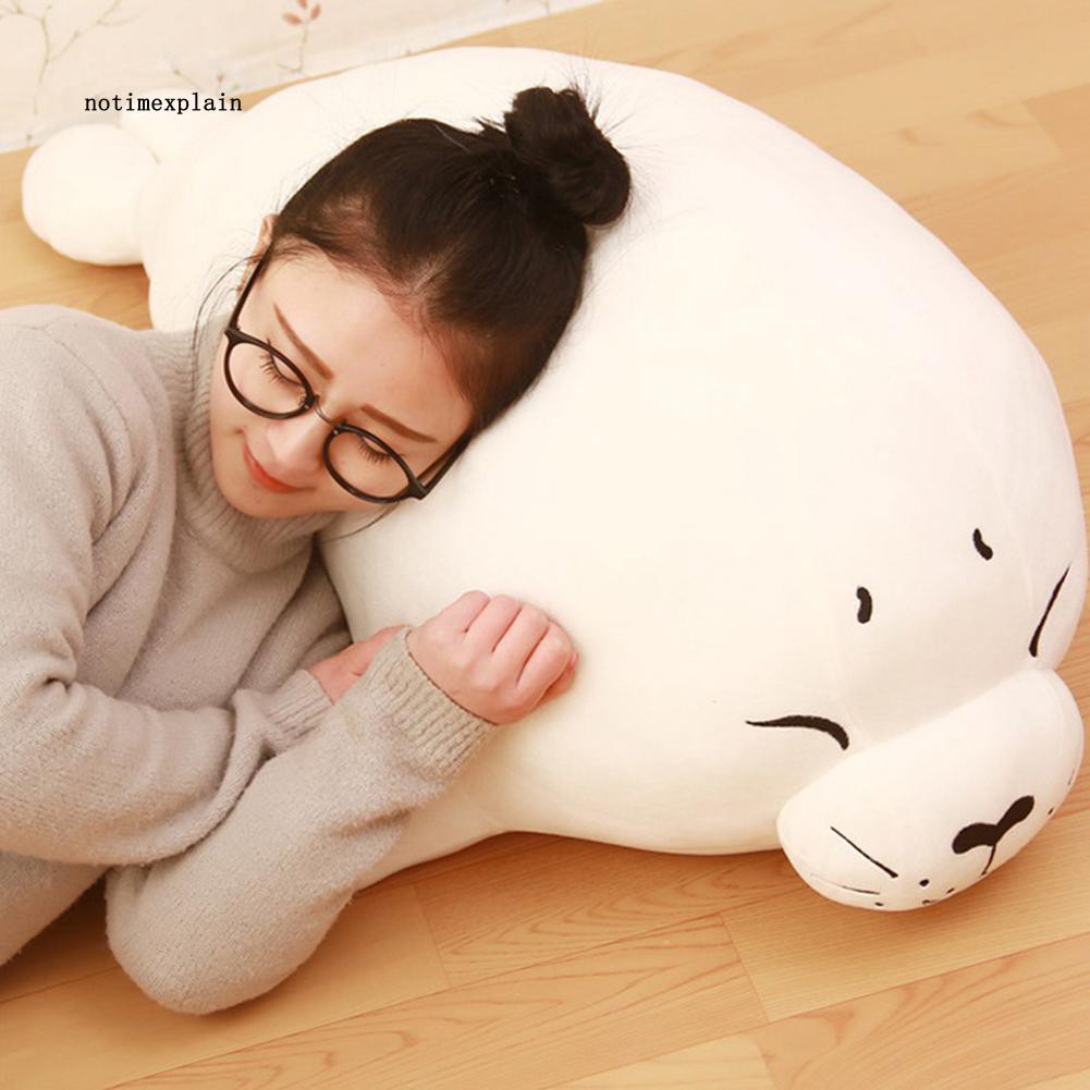 Gối nhồi bông dễ thương hình chú hải cẩu nhiều kích cỡ