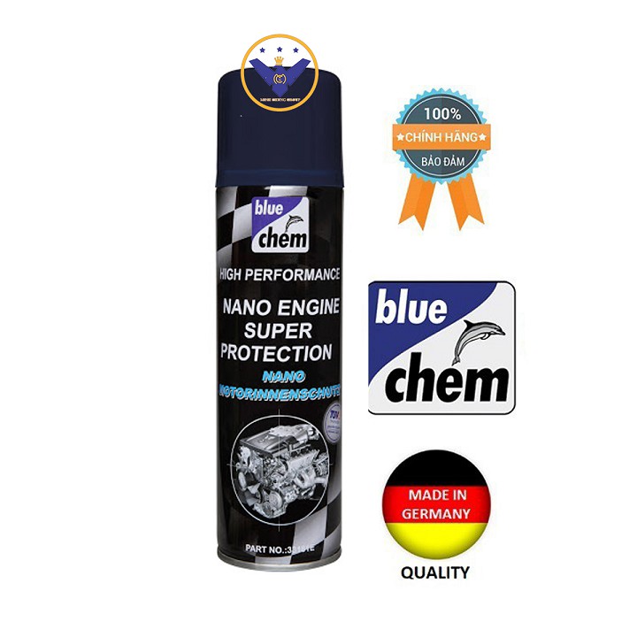 2 Bảo vệ động cơ xe ô tô, xe máy Bluechem Nano Engine Super Protection 250ml