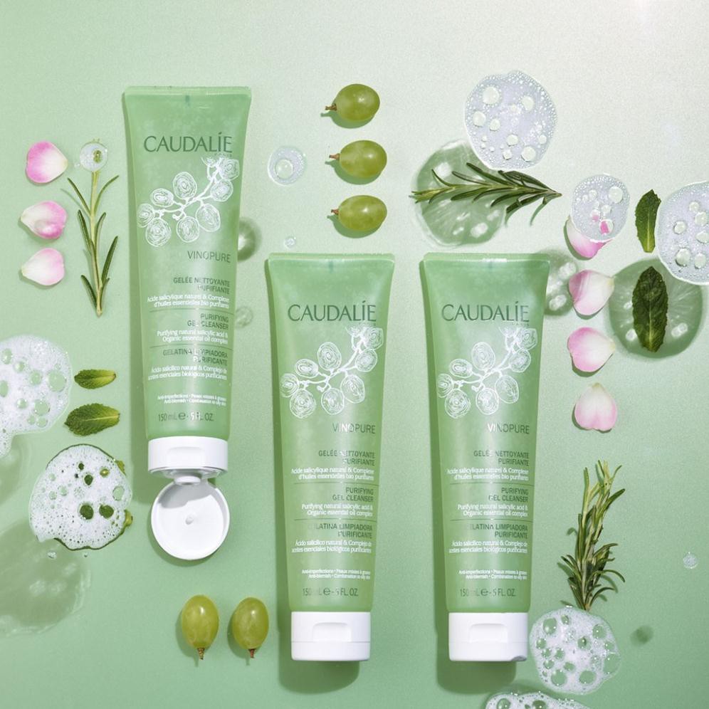 Caudalie Vinopure Purifying Gel Cleanser - Sữa Rửa Mặt Se Nhỏ Lỗ Chân Lông 150ml