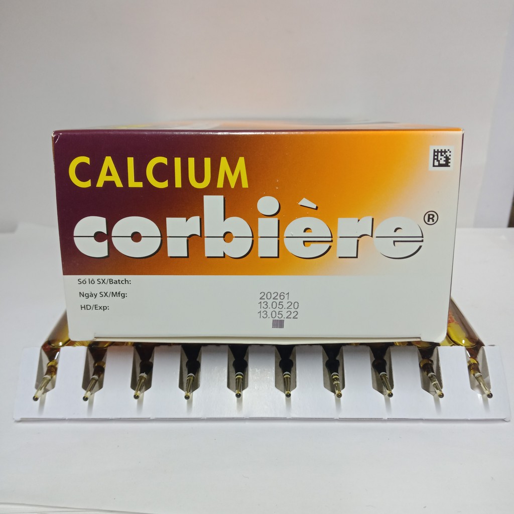 CALCIUM CORBIERE NGƯỜI LỚN HỘP 30 ỐNG X 10ML
