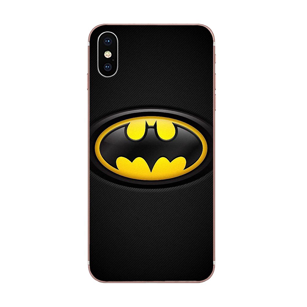 Ốp Lưng Nhựa Tpu Mềm In Logo Batman Cho Samsung Galaxy J3 J5 J6 J7 Note 8 S6 S7 S8 S9 S10 Edge Plus 2016 2017 2018